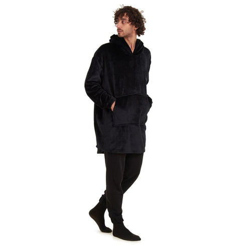 Snuggs Blanket Hoodie "Black"