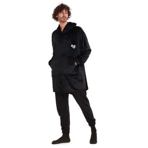 Snuggs Blanket Hoodie "Black"