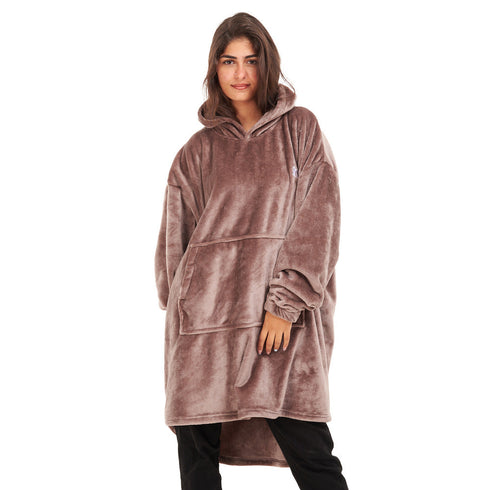 Snuggs Blanket Hoodie "Cafe"