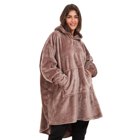 Snuggs Blanket Hoodie "Cafe"