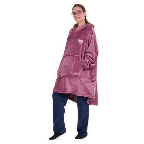 Snuggs Blanket Hoodie " Dark Cashmere"