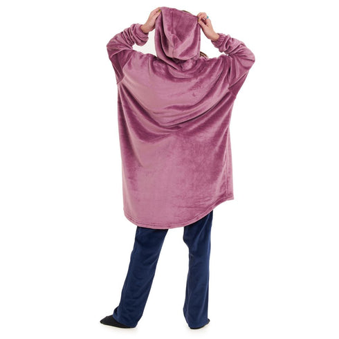 Snuggs Blanket Hoodie " Dark Cashmere"