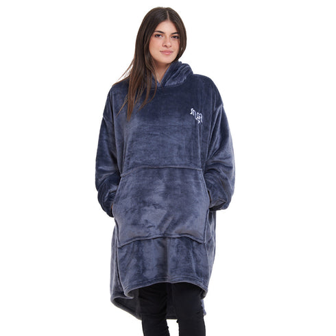 Snuggs Blanket Hoodie "Dark Grey"