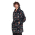 Snuggs Blanket Hoodie "Black monster"