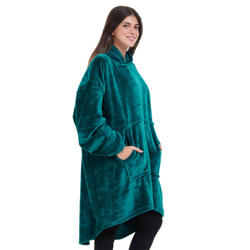 Snuggs Blanket Hoodie "Teal"
