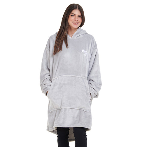 Snuggs Blanket Hoodie "Light Grey"