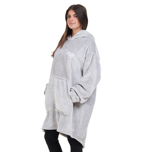 Snuggs Blanket Hoodie "Light Grey"