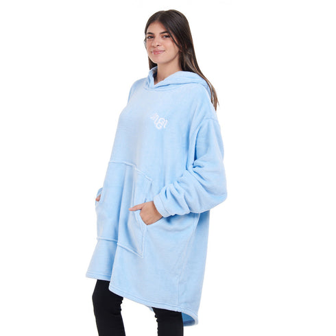 Snuggs Blanket Hoodie "Light Blue"