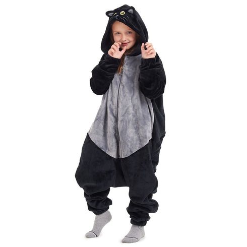 Snuggs Kids Blanket Onesie "Cat onesie"