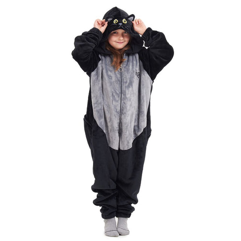 Snuggs Kids Blanket Onesie "Cat onesie"