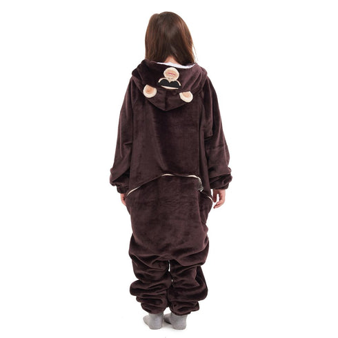 Snuggs Kids Blanket Onesie "Monkey"