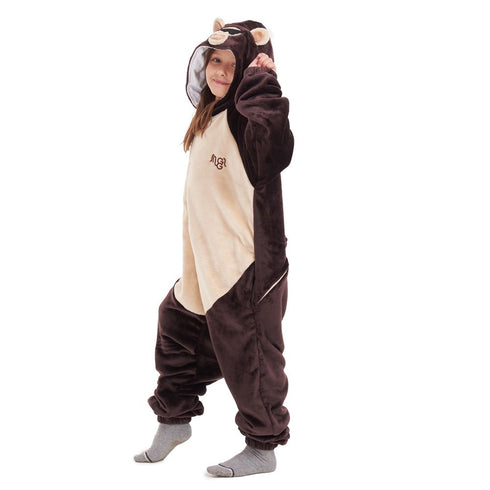 Snuggs Kids Blanket Onesie "Monkey"