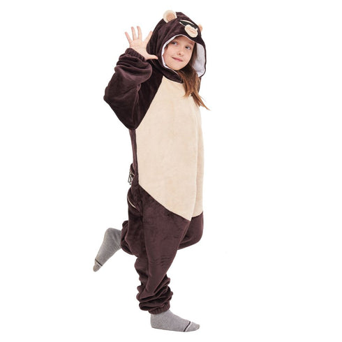 Snuggs Kids Blanket Onesie "Monkey"