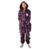 Snuggs Kids Blanket Onesie "Purple stars Onesie"