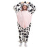 Snuggs Kids Blanket Onesie "Rose Cow"