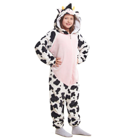 Snuggs Kids Blanket Onesie "Rose Cow"