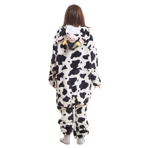 Snuggs Kids Blanket Onesie "Rose Cow"