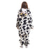 Snuggs Kids Blanket Onesie "Rose Cow"