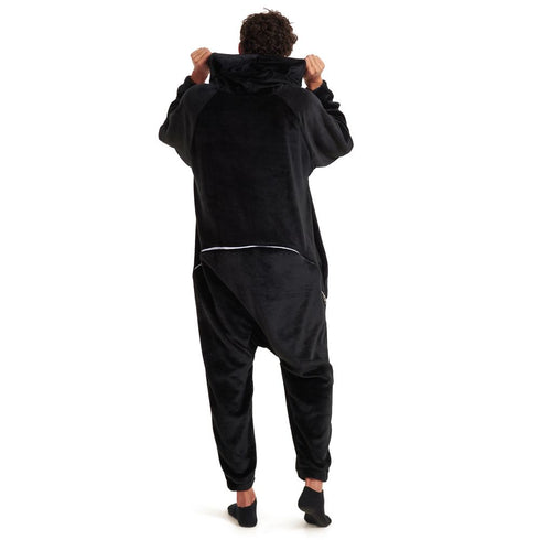 Snuggs Blanket Onesie "Black"