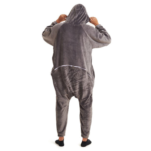 Snuggs Blanket Onesie "Dark Grey"