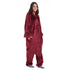 Snuggs Blanket Onesie "Dark red"