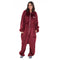 Snuggs Blanket Onesie "Dark red"