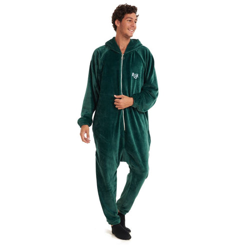Snuggs Blanket Onesie "Green"