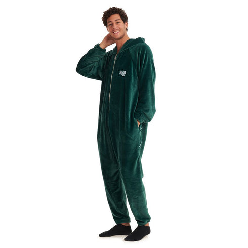 Snuggs Blanket Onesie "Green"