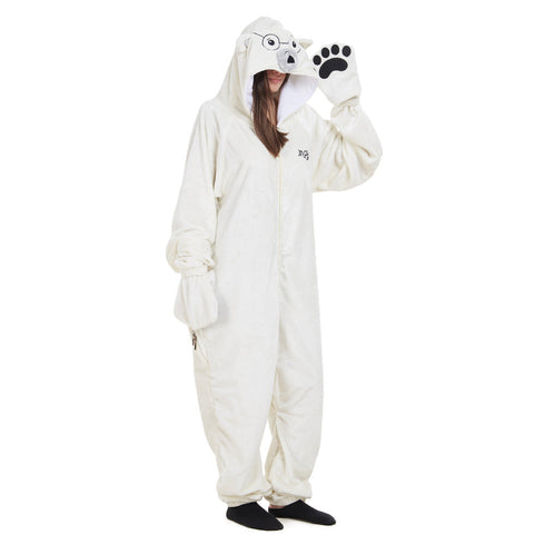 Snuggs Blanket Animal Onesie "Polar bear"