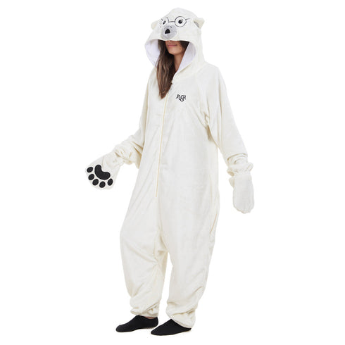 Snuggs Blanket Animal Onesie "Polar bear"