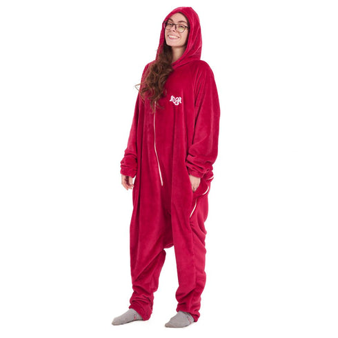 Snuggs Blanket Onesie "Red"