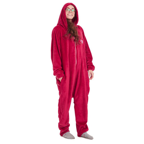 Snuggs Blanket Onesie "Red"
