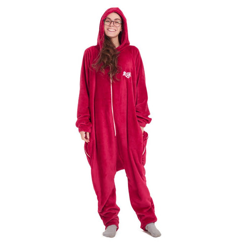 Snuggs Blanket Onesie "Red"