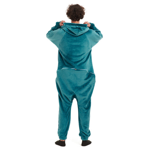 Snuggs Blanket Onesie "Teal"