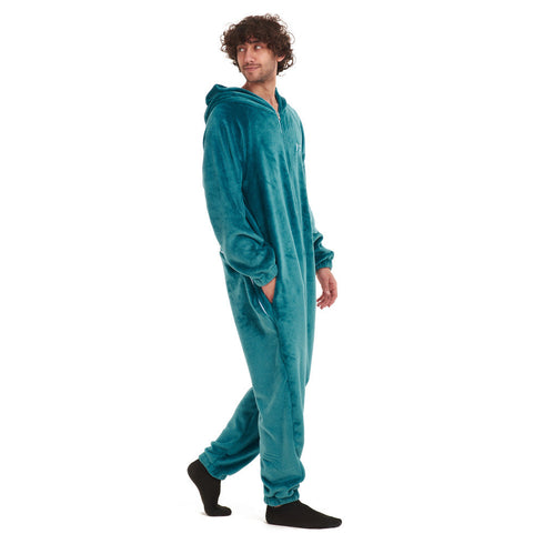 Snuggs Blanket Onesie "Teal"