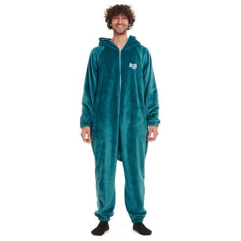 Snuggs Blanket Onesie "Teal"