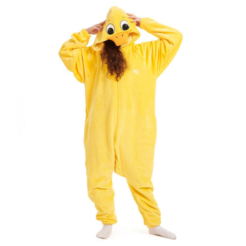Snuggs Blanket Animal Onesie "Duck"