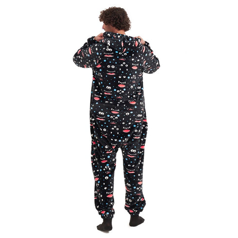 Snuggs Blanket Onesie "Black monster"