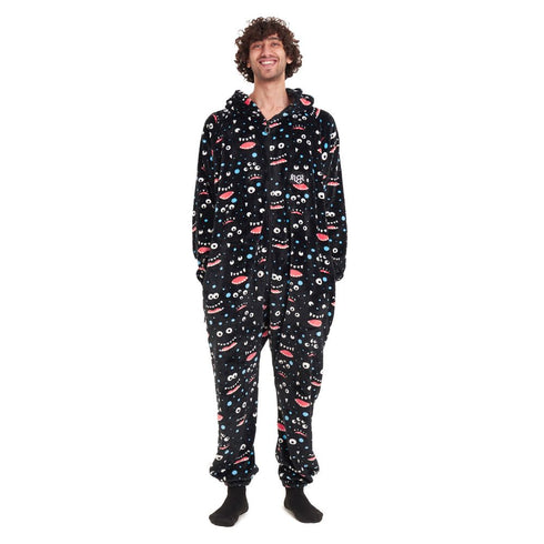 Snuggs Blanket Onesie "Black monster"