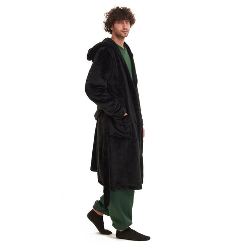 Snuggs Blanket Robe "Black"