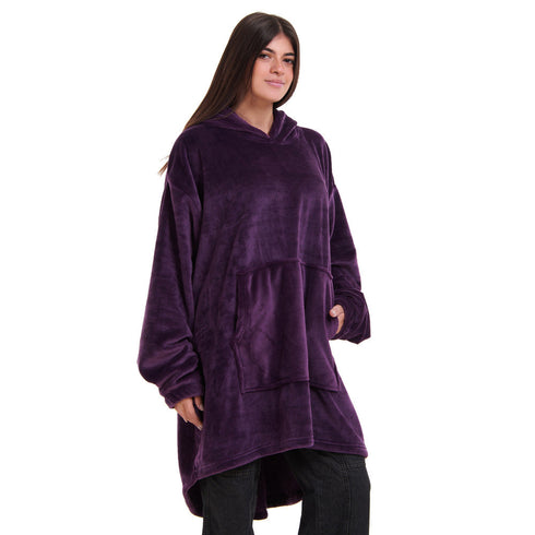 Snuggs Blanket Hoodie "Deep violet"