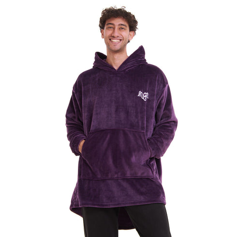 Snuggs Blanket Hoodie "Deep violet"