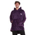 Snuggs Blanket Hoodie "Deep violet"
