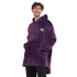 Snuggs Blanket Hoodie "Deep violet"