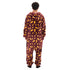 Snuggs Blanket Onesie "Dark Red Bolt"