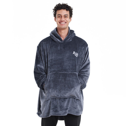 Snuggs Blanket Hoodie "Dark Grey"