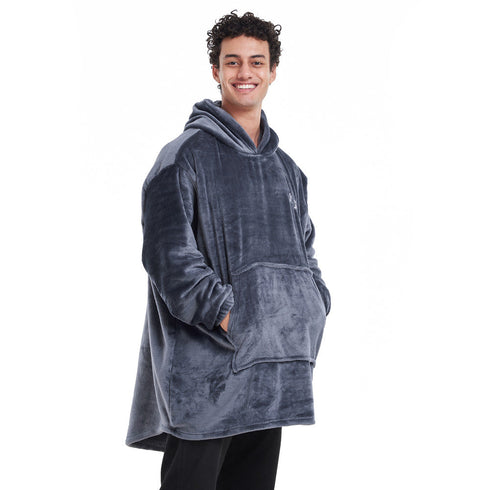 Snuggs Blanket Hoodie "Dark Grey"