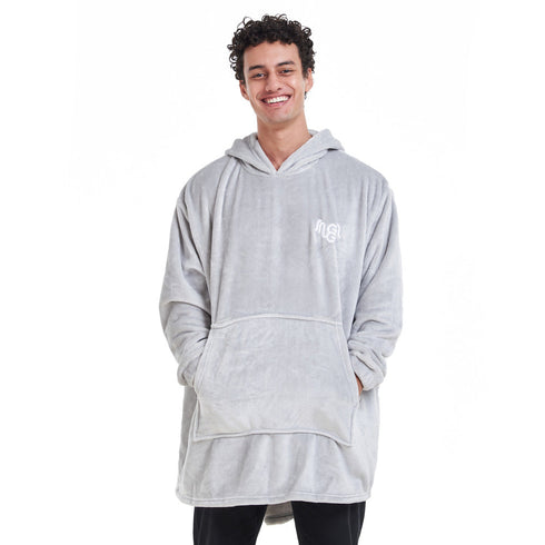 Snuggs Blanket Hoodie "Light Grey"