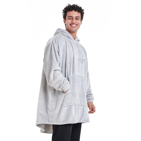 Snuggs Blanket Hoodie "Light Grey"
