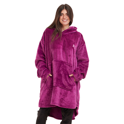 Snuggs Blanket Hoodie "Fuchsia"